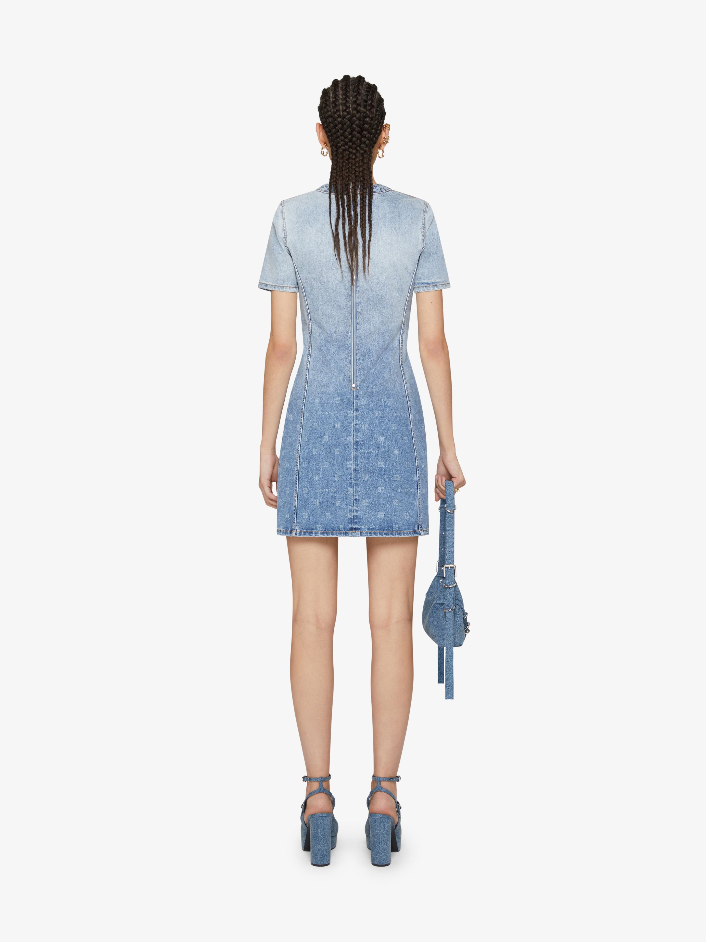 DRESS IN GIVENCHY 4G DENIM - 4