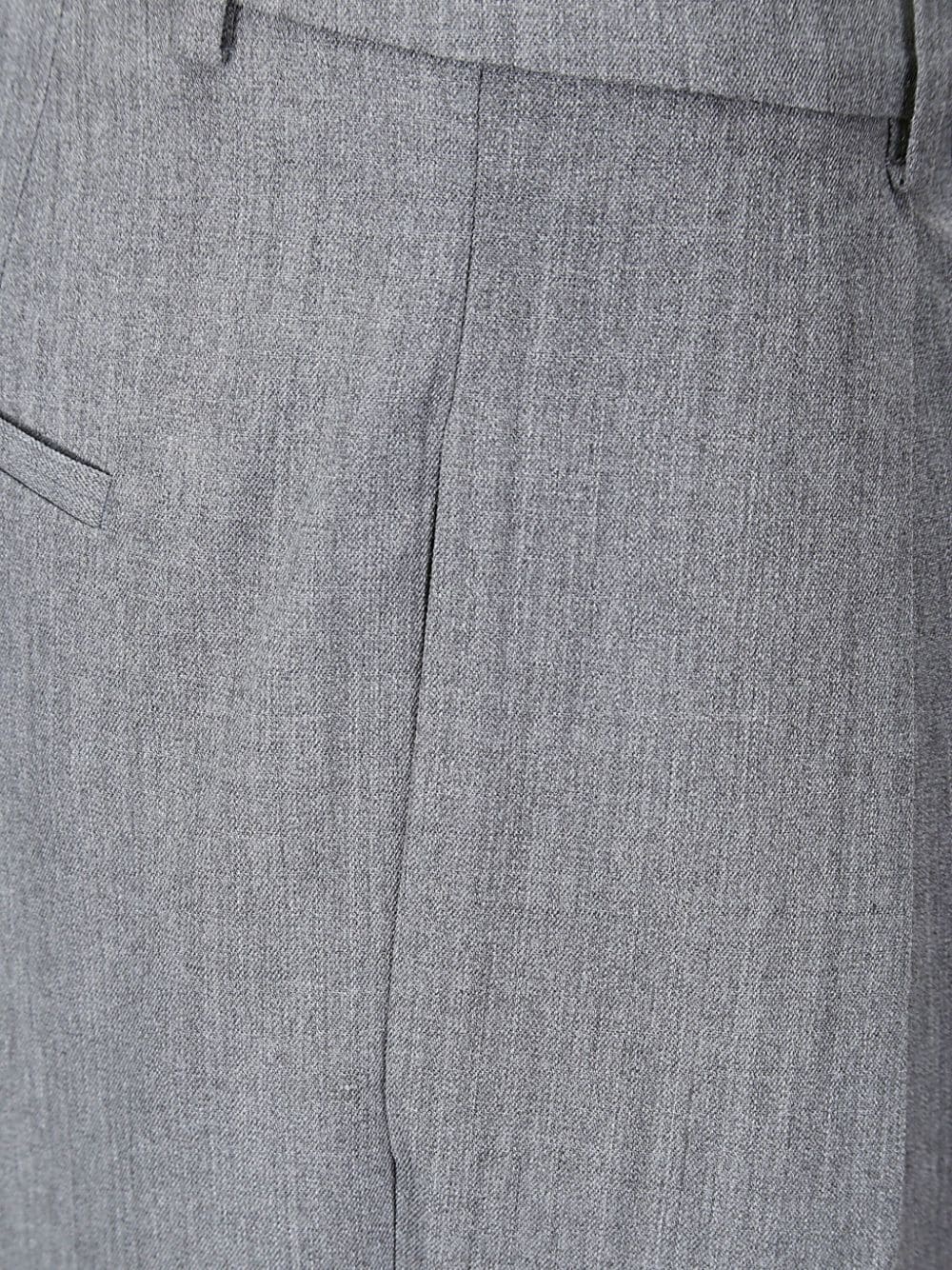 pleated slim-fit trousers - 3