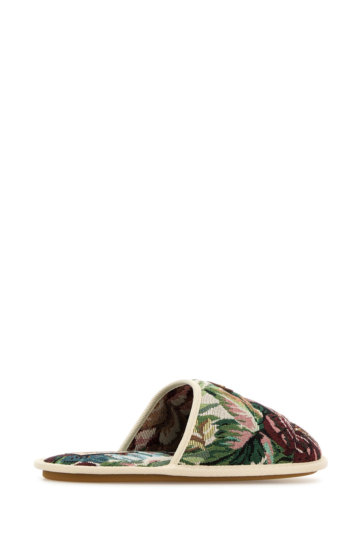 Printed fabric Ta Chambre slippers - 3