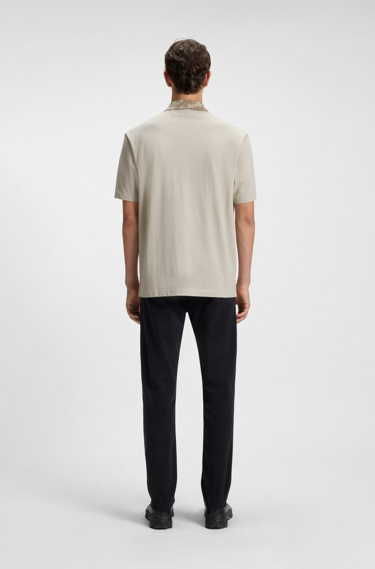 RELAXED-FIT POLO SHIRT IN COTTON PIQUÉ WITH LOGO - 5