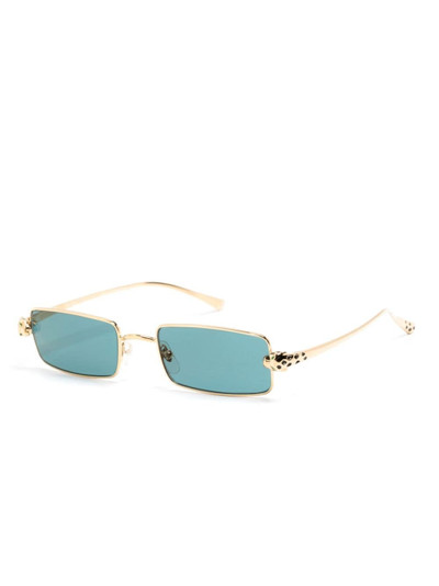 Cartier rectangle-frame sunglasses outlook