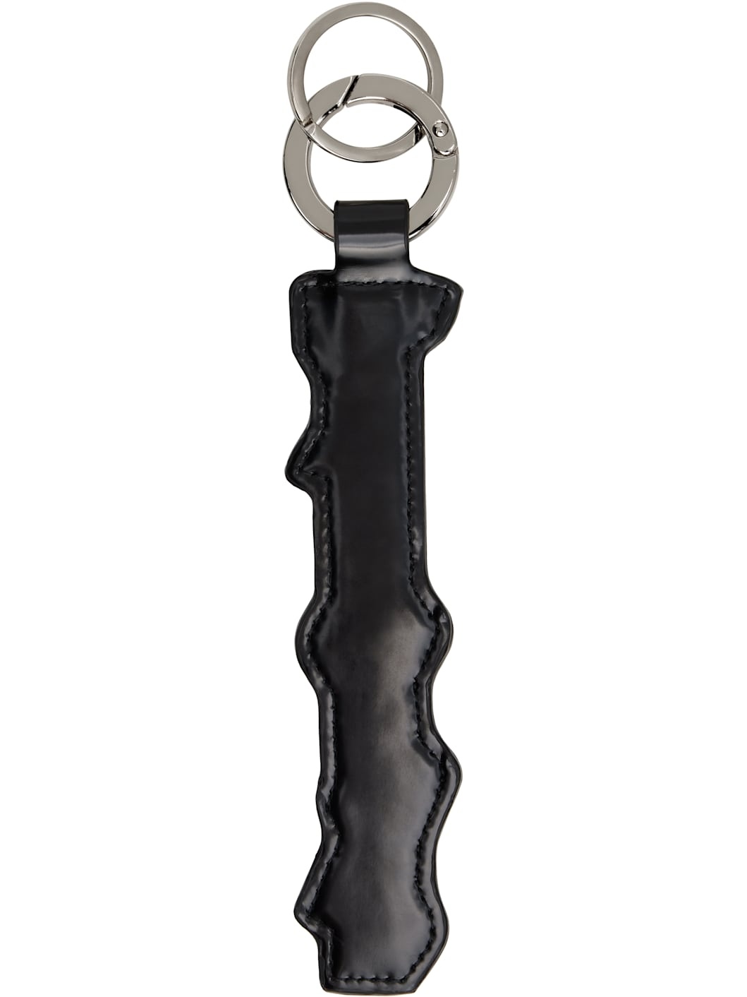 Black & White Classic Logo Keychain - 2