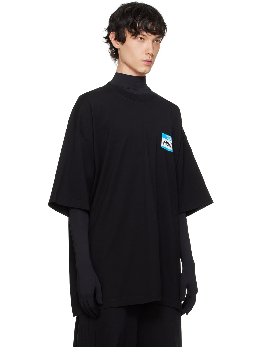 Black 'My Name Is Vetements' T-Shirt - 2