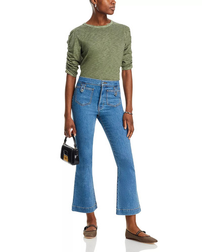 VERONICA BEARD Carson High Rise Flare Leg Ankle Jeans in Globetrotter outlook