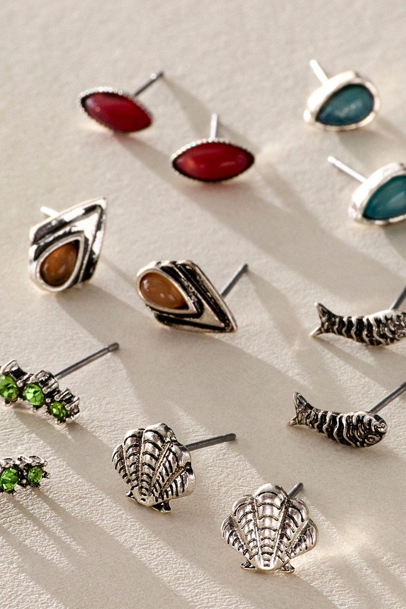 Teeny Tiny Mega Stud Earring Set 3