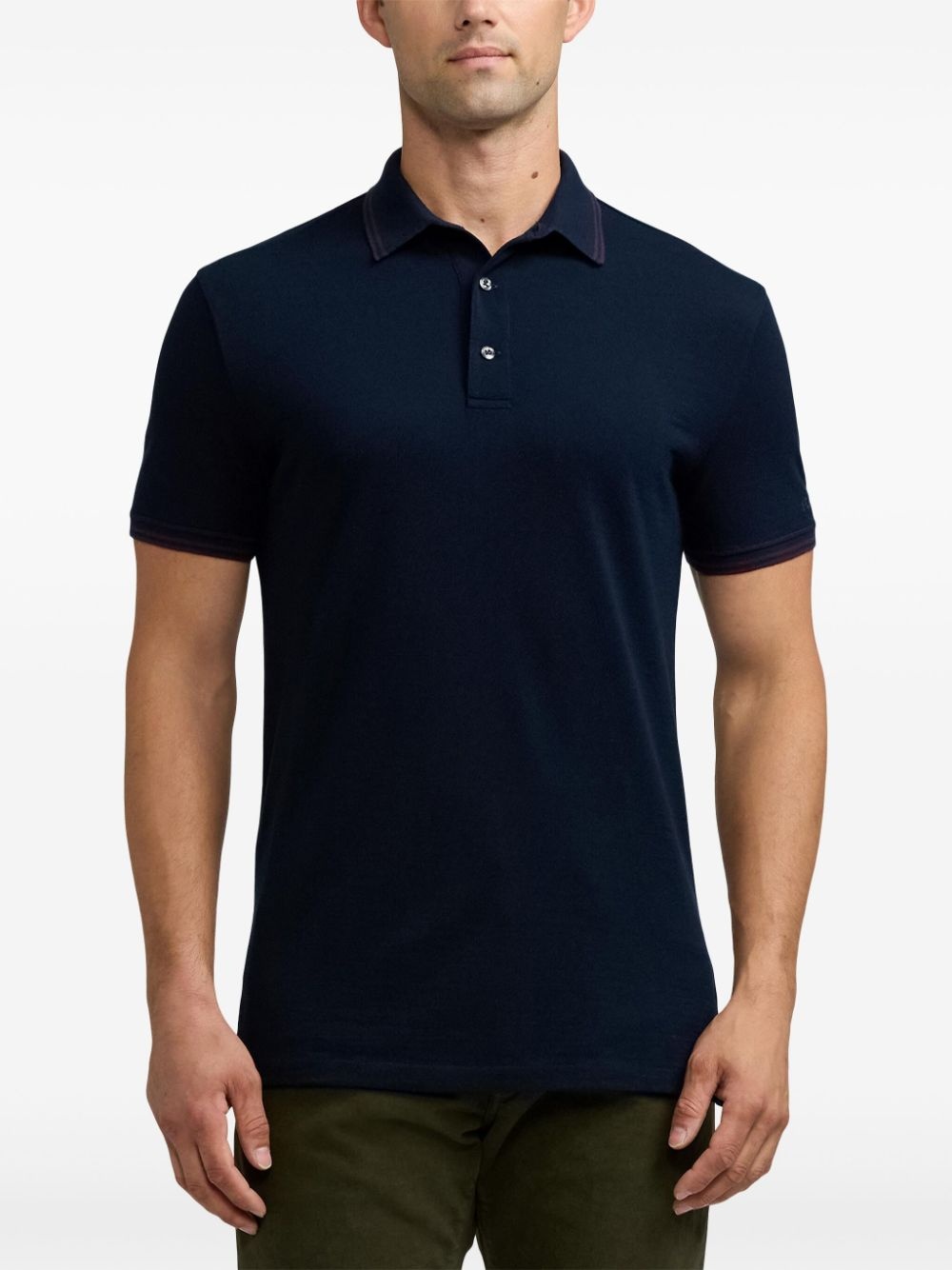 wool polo shirt - 3