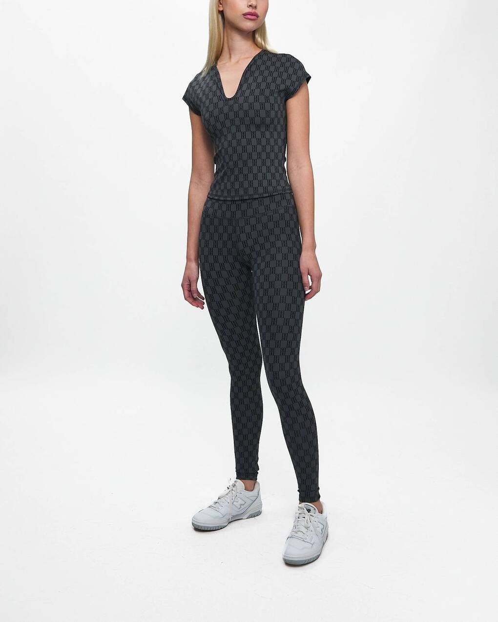 Leggings Polene Athletic Monogram print - 3