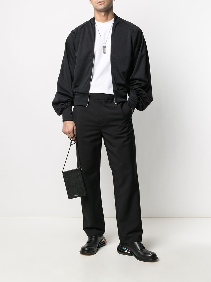 RANDOM IDENTITIES oversized-fit bomber jacket outlook