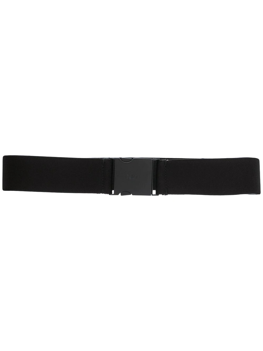 logo buckle belt - 1