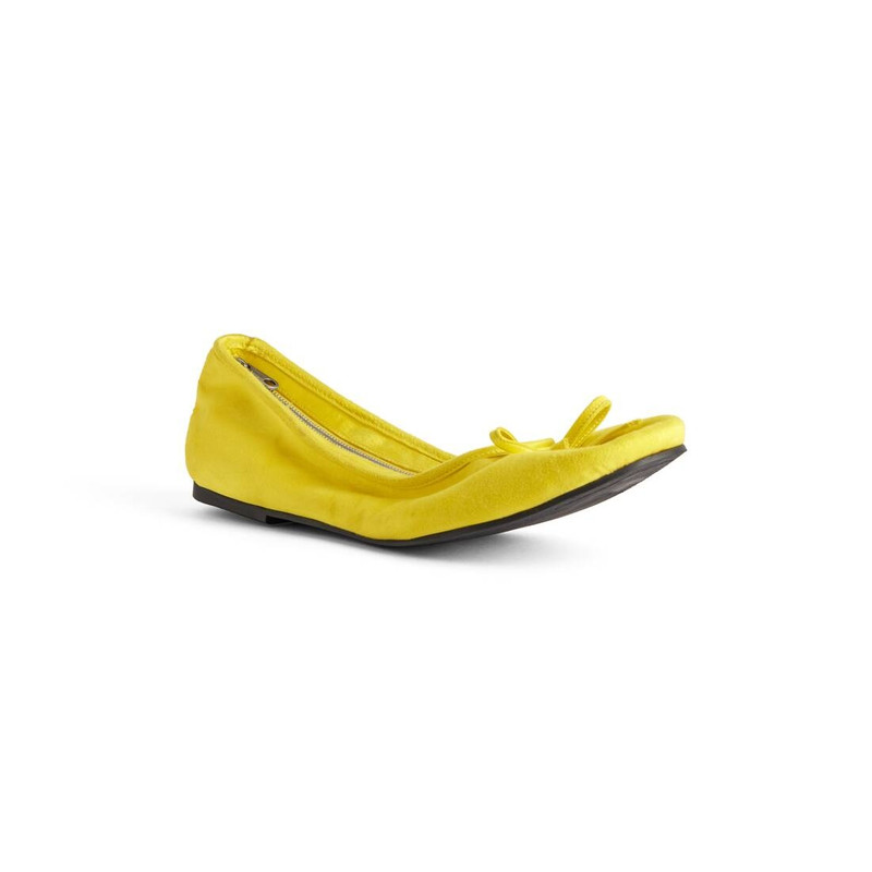 Women's Shoe Clutch Ballerina  in Yellow 2