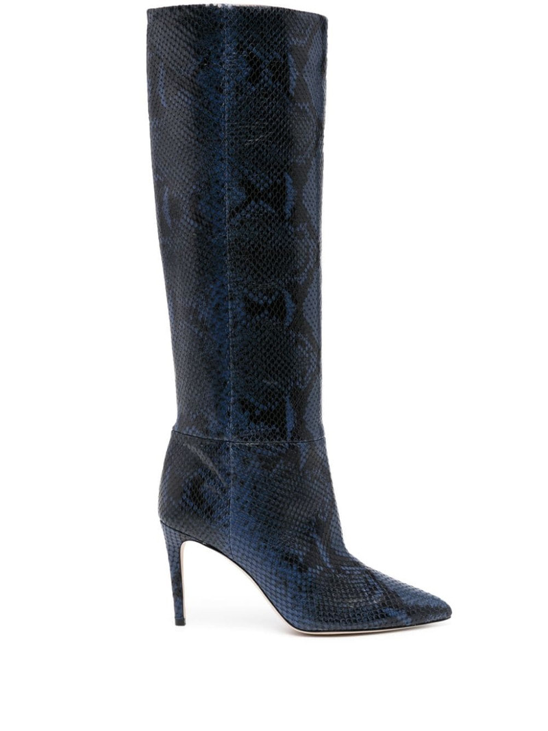 Stiletto 85mm leather boots 1