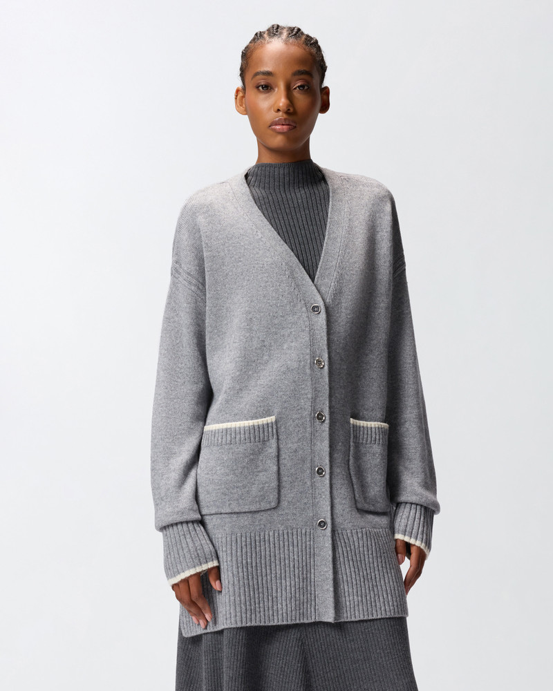 PINKO LONG V-NECK CARDIGAN outlook