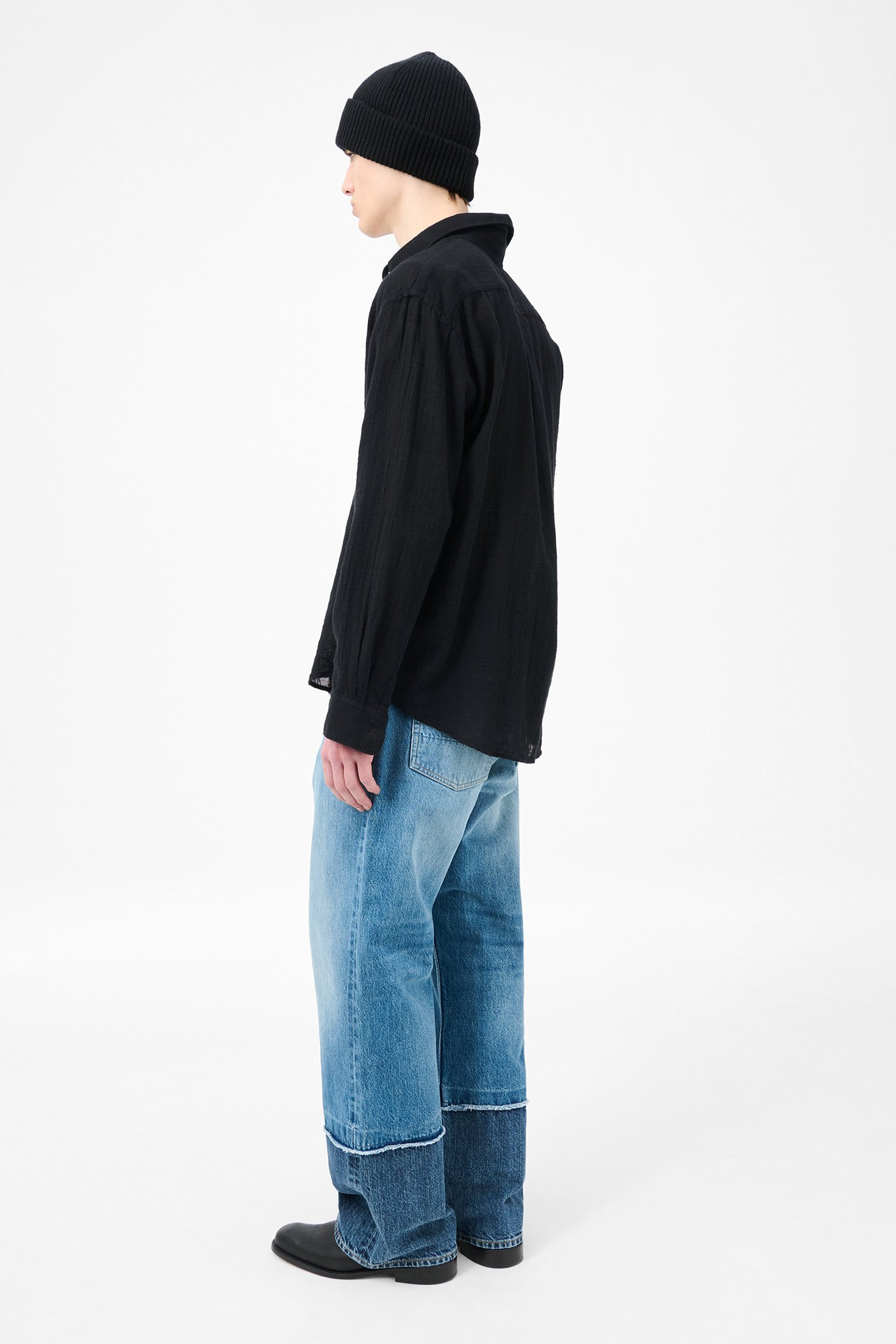 Coco Shirt Washed Black Air Cotton - 4