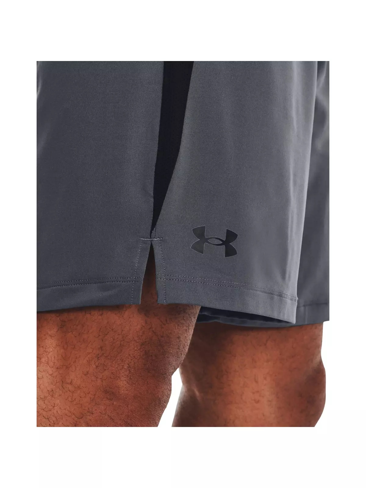 Men's Tech Vent Shorts-Grey - 5