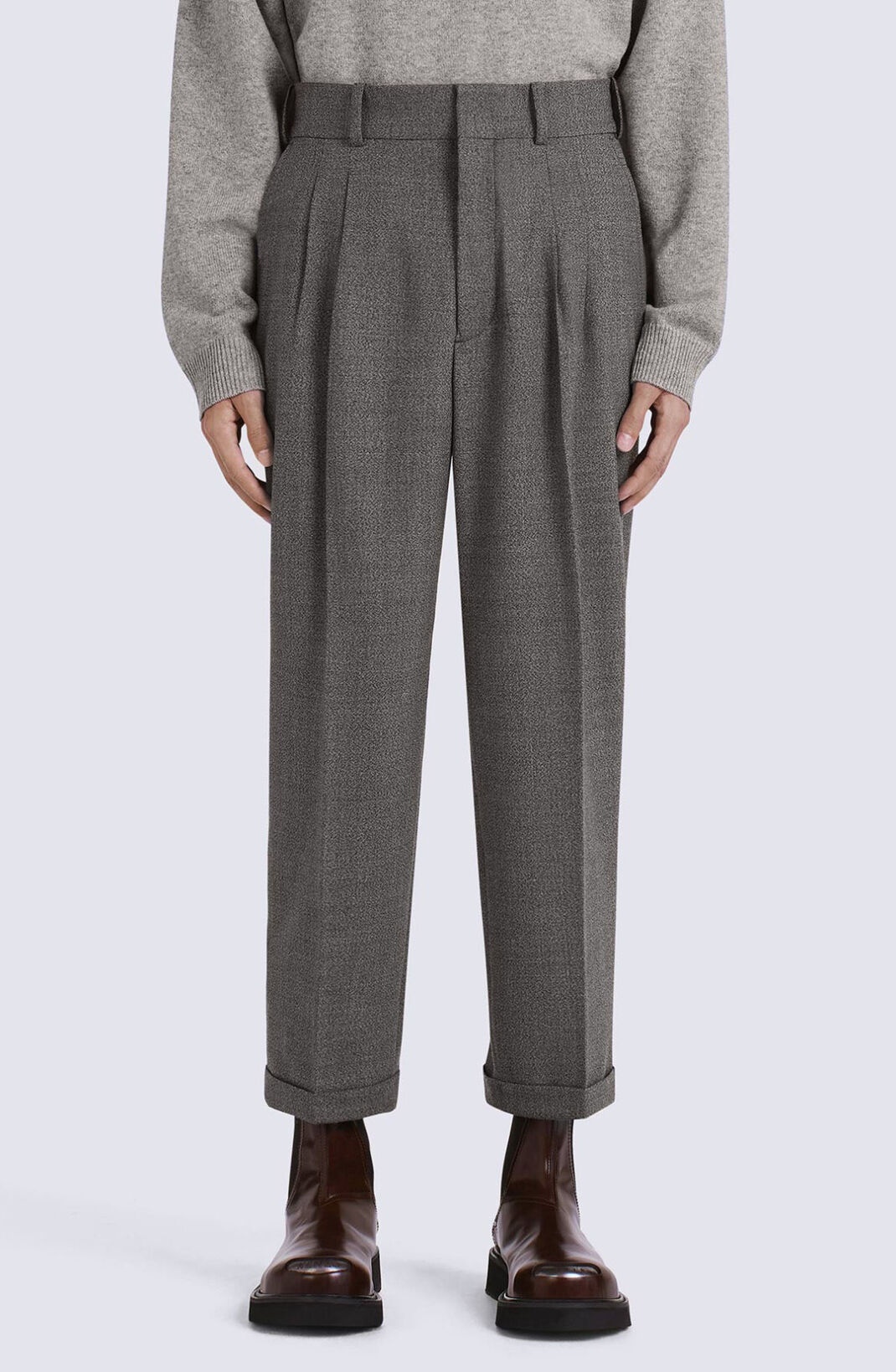 Pleated tailored trousers - 6