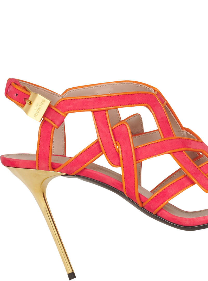 Suede Urania sandals 6