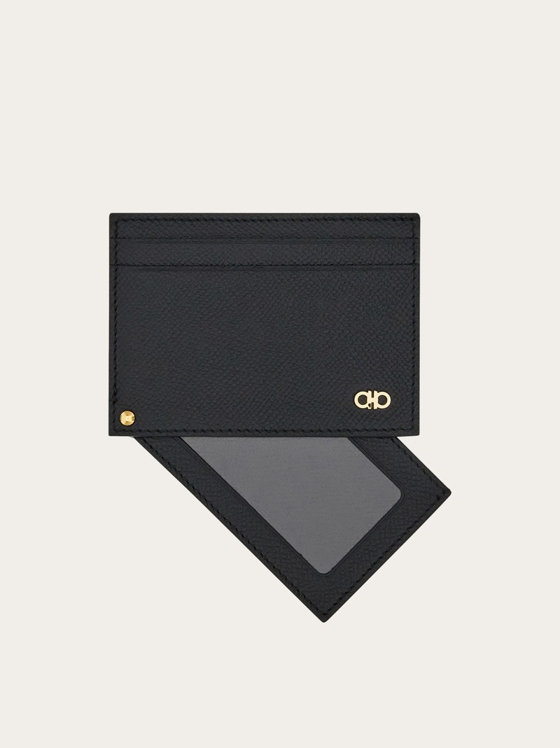 FERRAGAMO Gancini credit card holder outlook