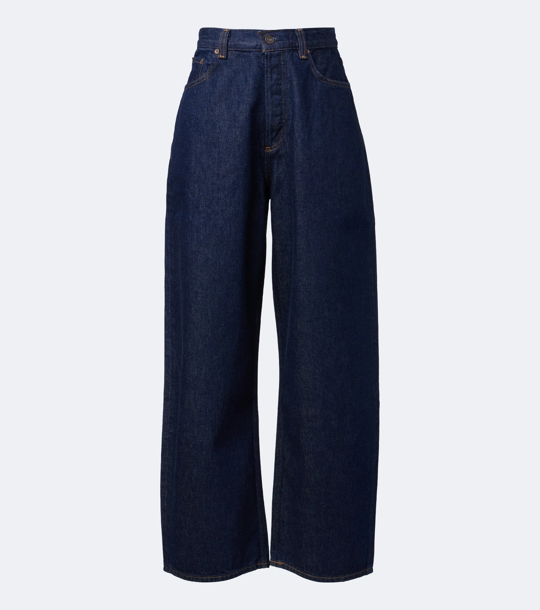 Rounded Baggy wide-leg jeans - 1