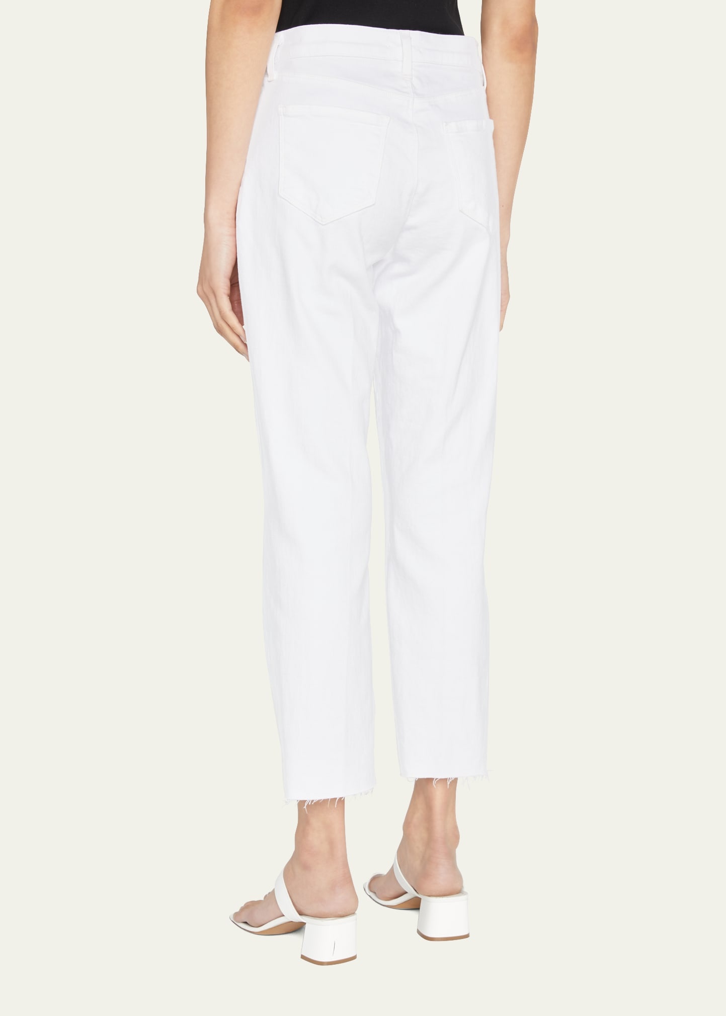 Sada Slim Straight-Leg Cropped Jeans - 3