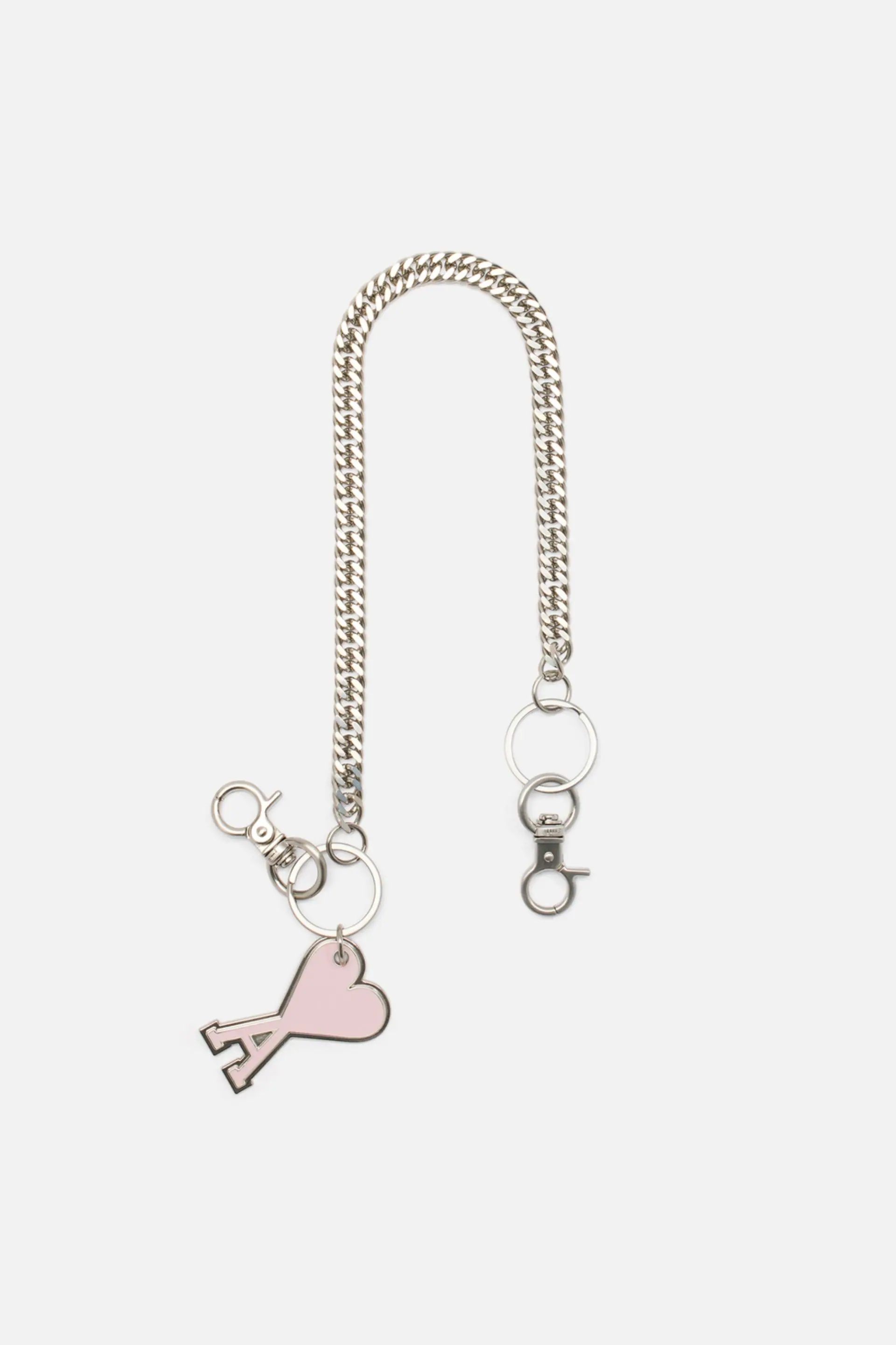Plain Ami De Coeur Chain Keyring - 8