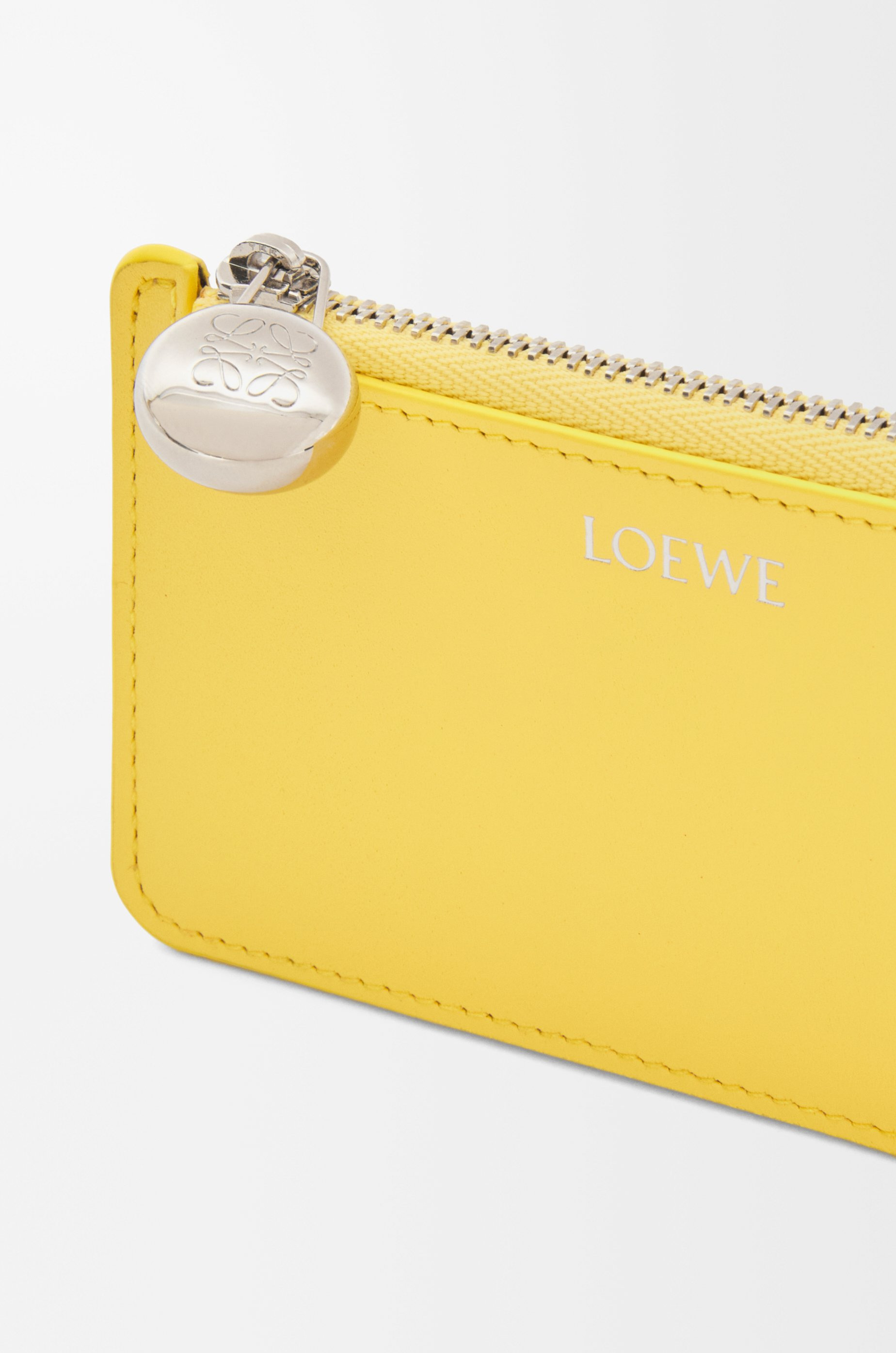 Pebble coin cardholder in shiny nappa calfskin - 4