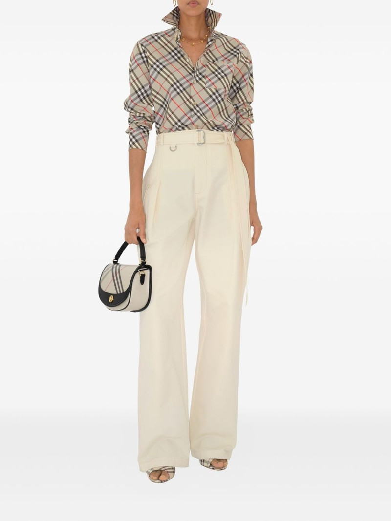 Burberry check-print shirt outlook