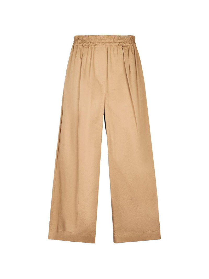 elasticated pleated trousers 1