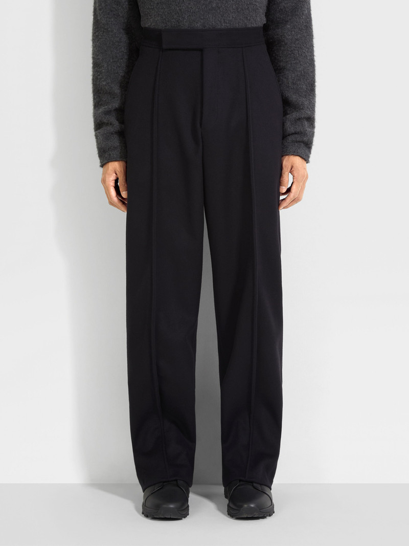 BLACK TROFEO™ CASHMERE PANTS 5