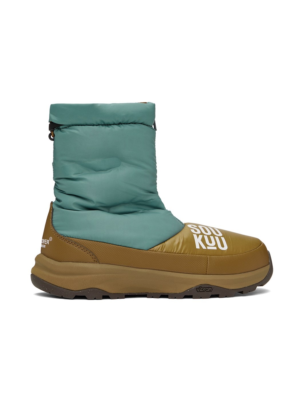 Brown The North Face Edition Soukuu Nuptse Boots - 1