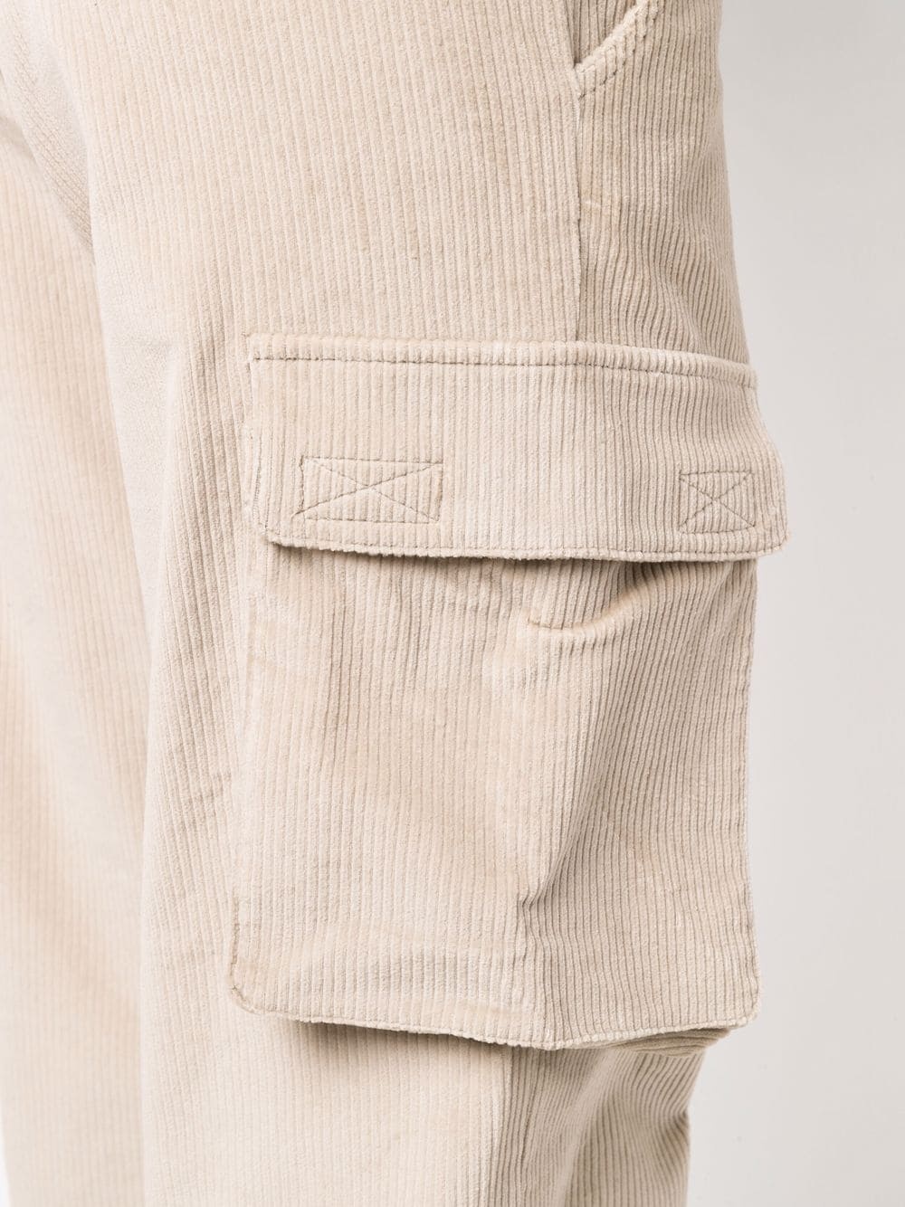 corduroy cargo trousers - 5