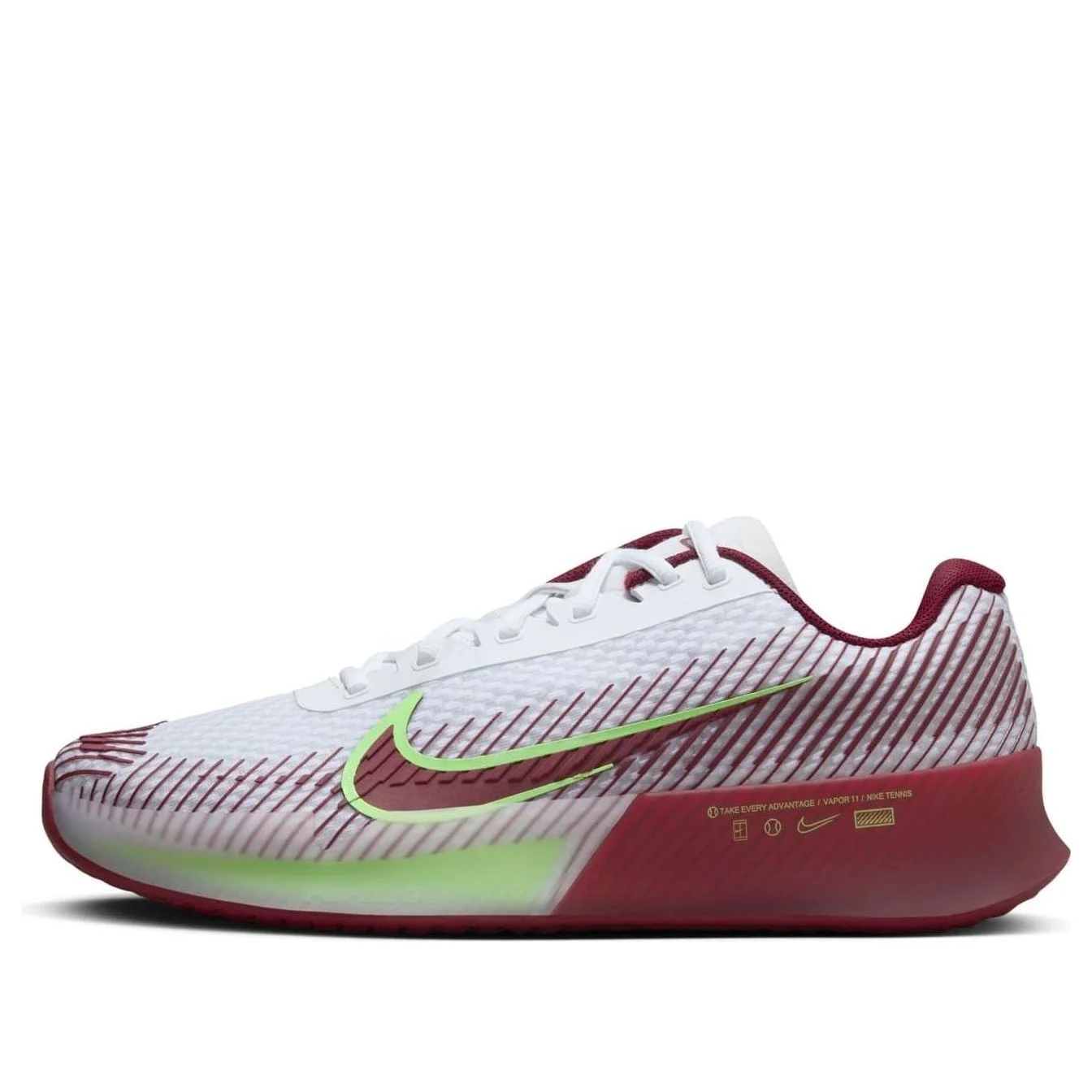 Nike Court Air Zoom Vapor 11 HC 'White Team Red' DR6966-104 - 1