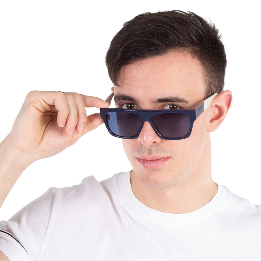 Lacoste Blue Browline Men's Sunglasses L984S 410 57 - 2