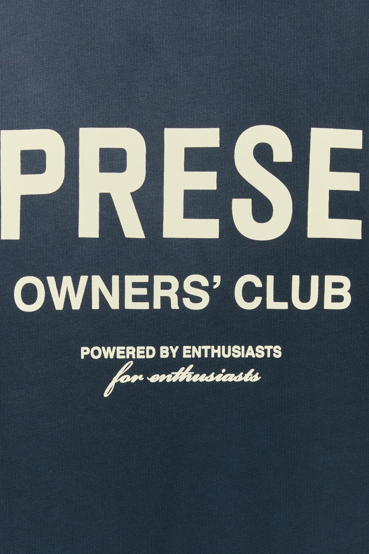 Blue cotton Represent Owners Club sweatshirt - 3
