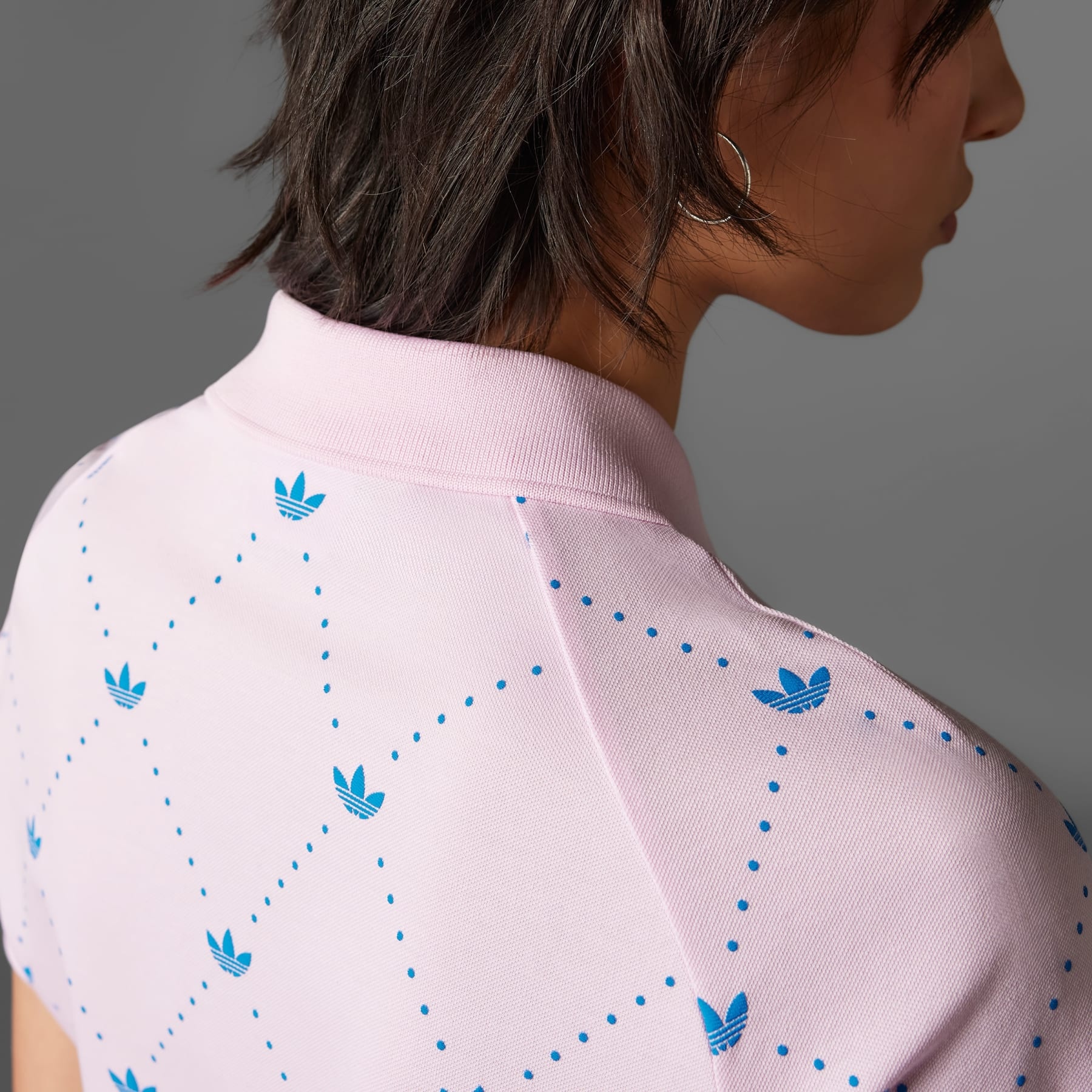 Originals Printed Trefoil Polo Shirt - 6