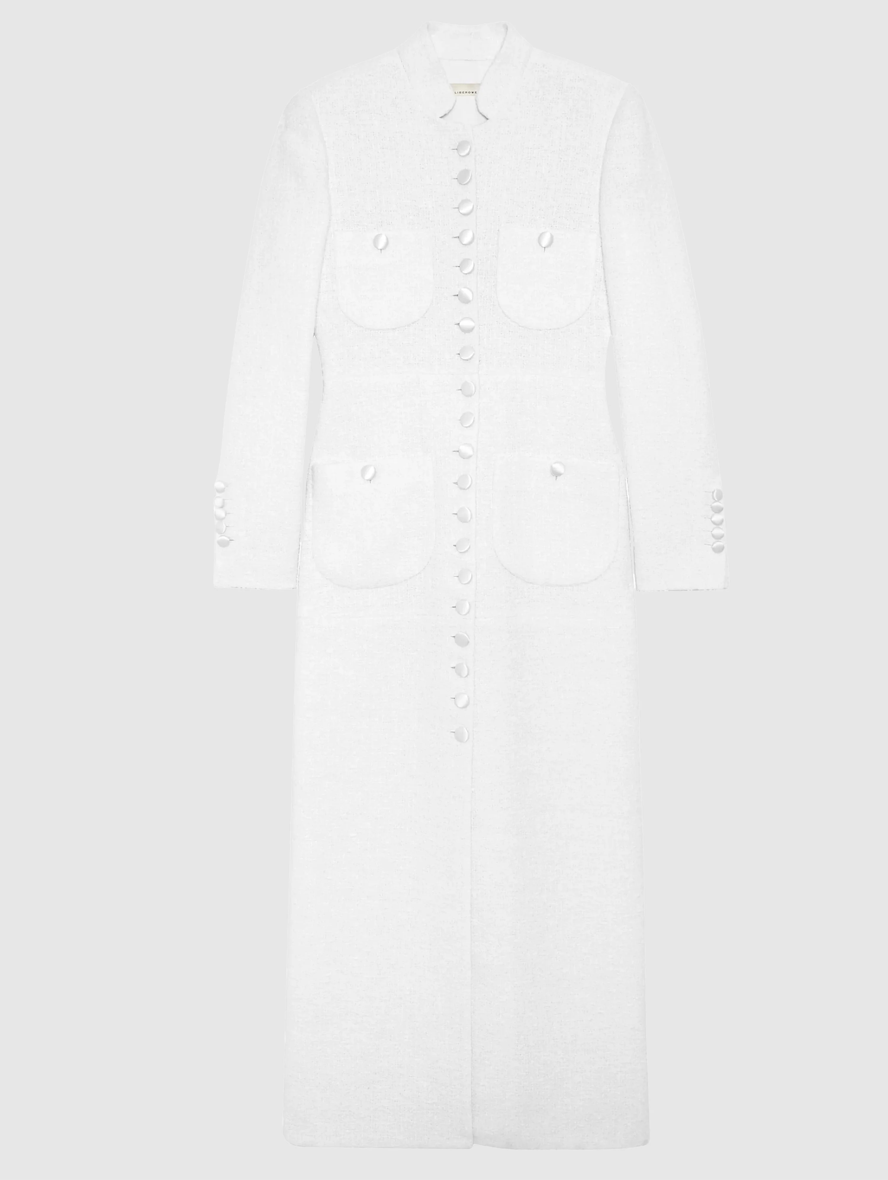 WHITE IMPERIAL COAT - 1