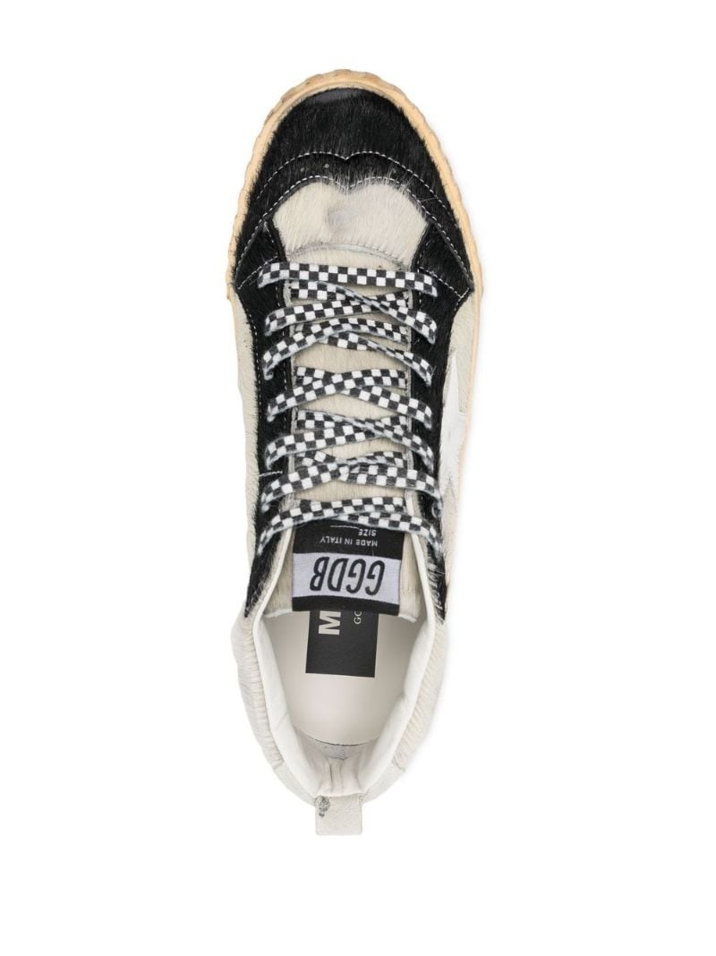 Mid Star lace-up sneakers - 4