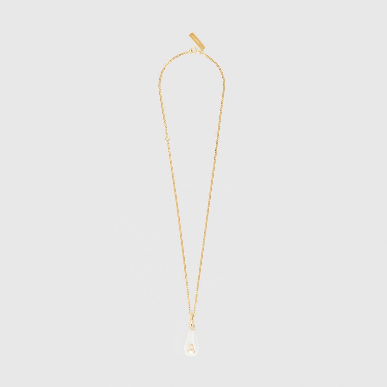 ‘A’ Crystal and Resin Pearl Letter Charm – Online Exclusive - 6