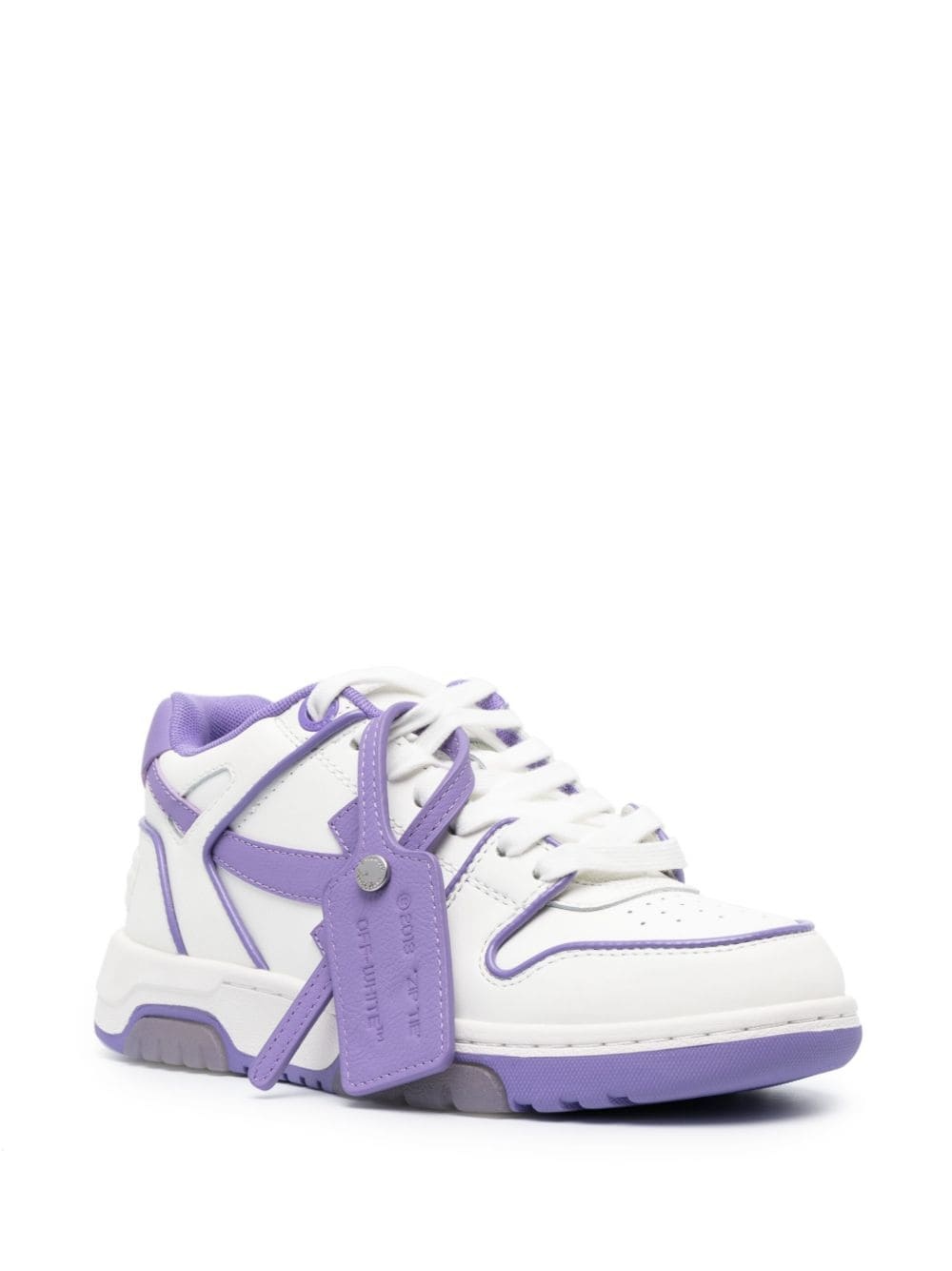 Out Of Office low-top leather sneakers - 4