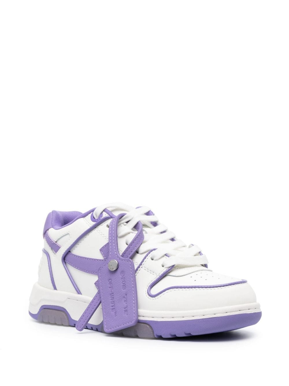 Out Of Office low-top leather sneakers - 2