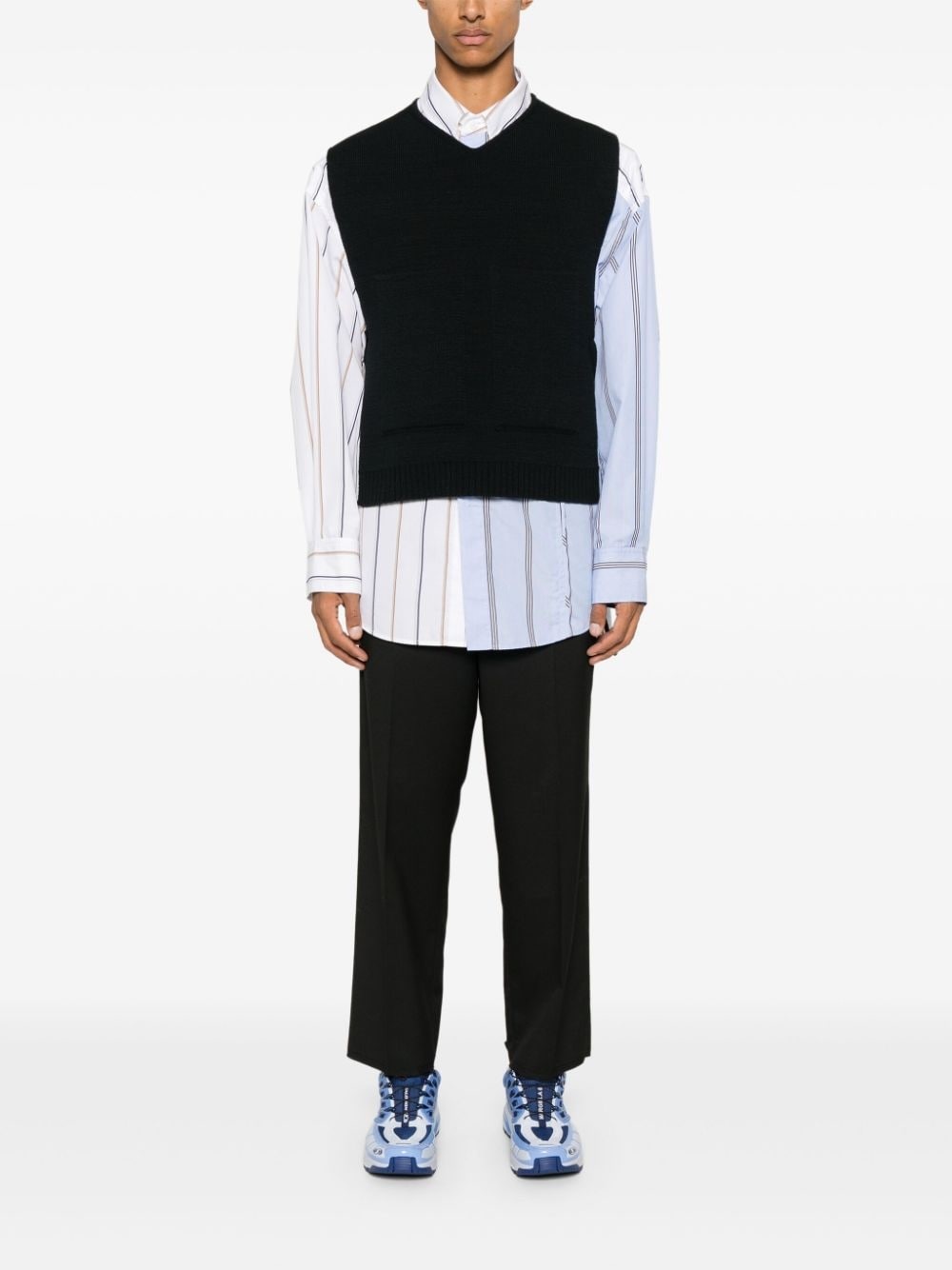 single-stitch logo trousers - 2