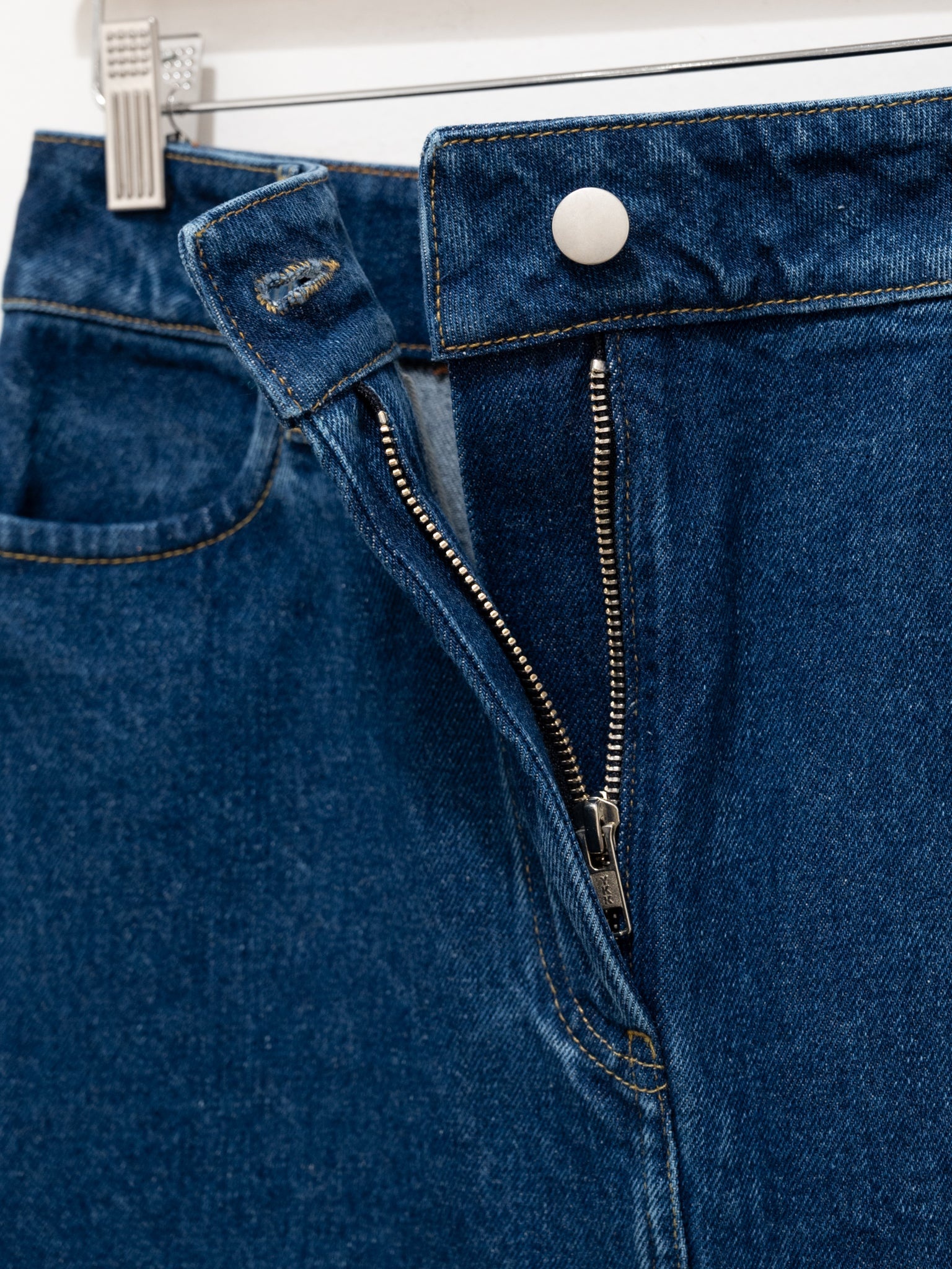 Baringo A-Line Denim Skirt - Indigo - 6