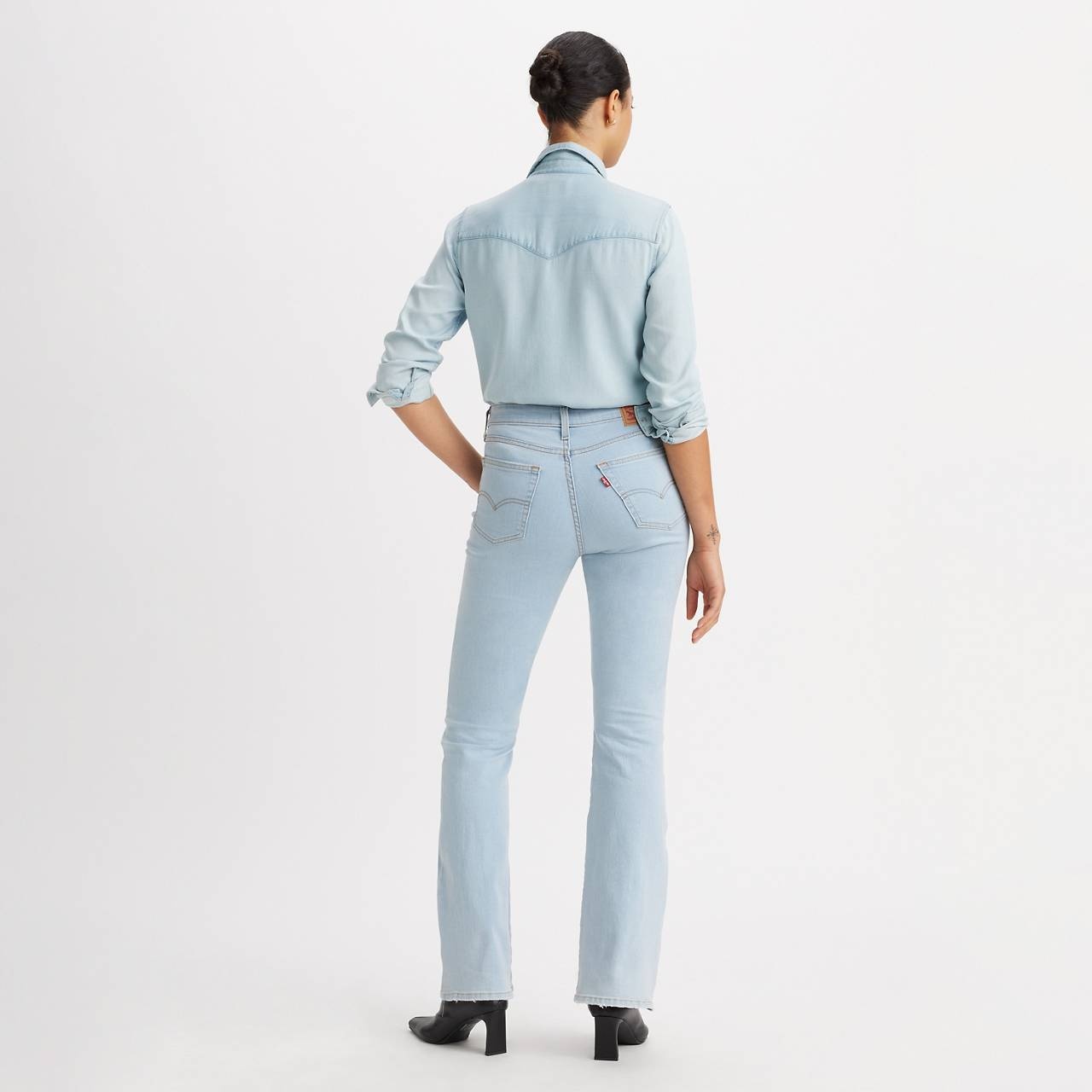 726 HIGH RISE FLARE WOMEN'S JEANS - 4