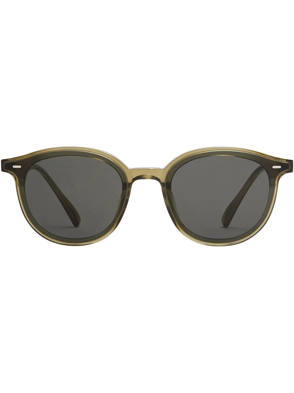 Obon two tone round sunglasses - 1