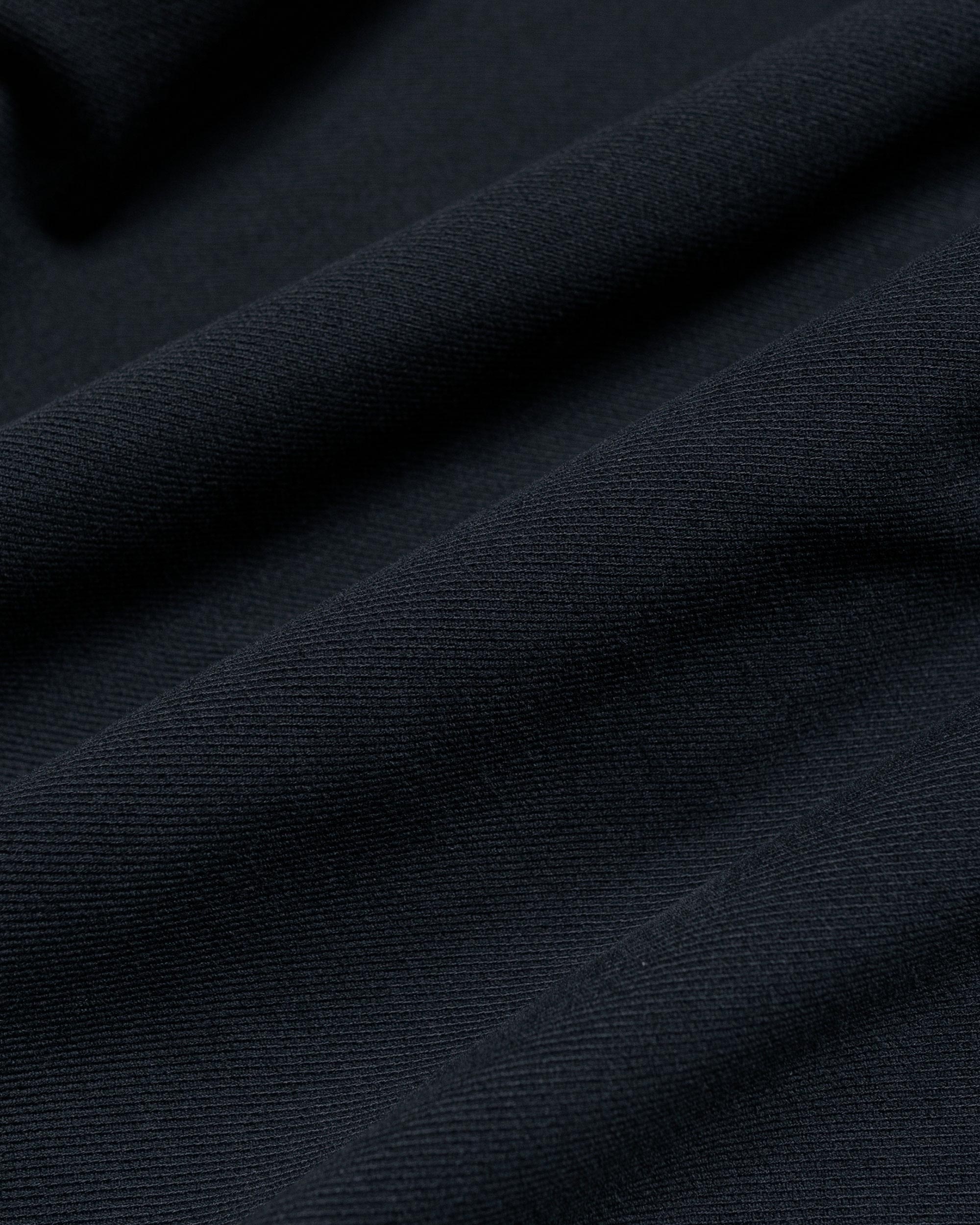 Benn Relaxed Cotton Wool Twill Pleated Trouser Dark Navy - 6