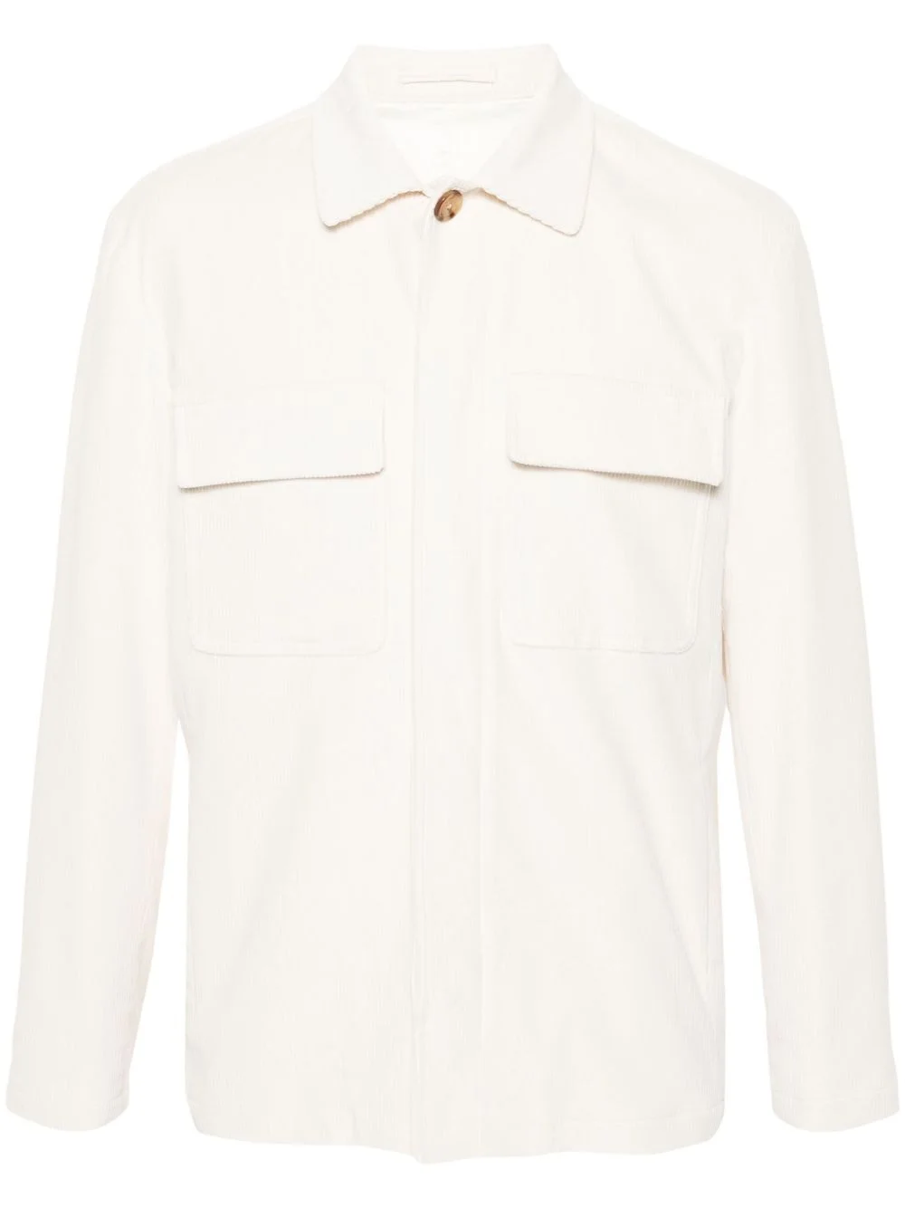 corduroy shirt jacket - 1