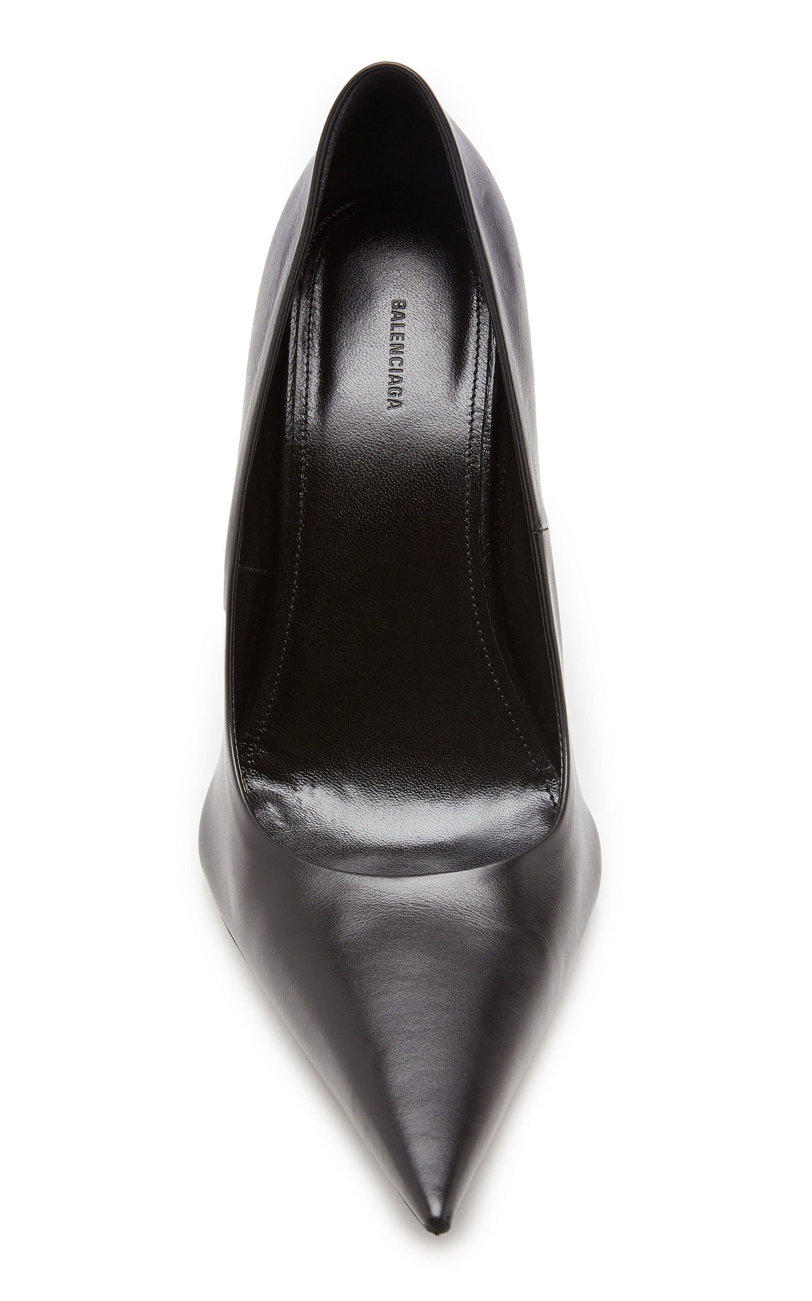 Avenue Nappa Leather Heeled Pumps black - 5