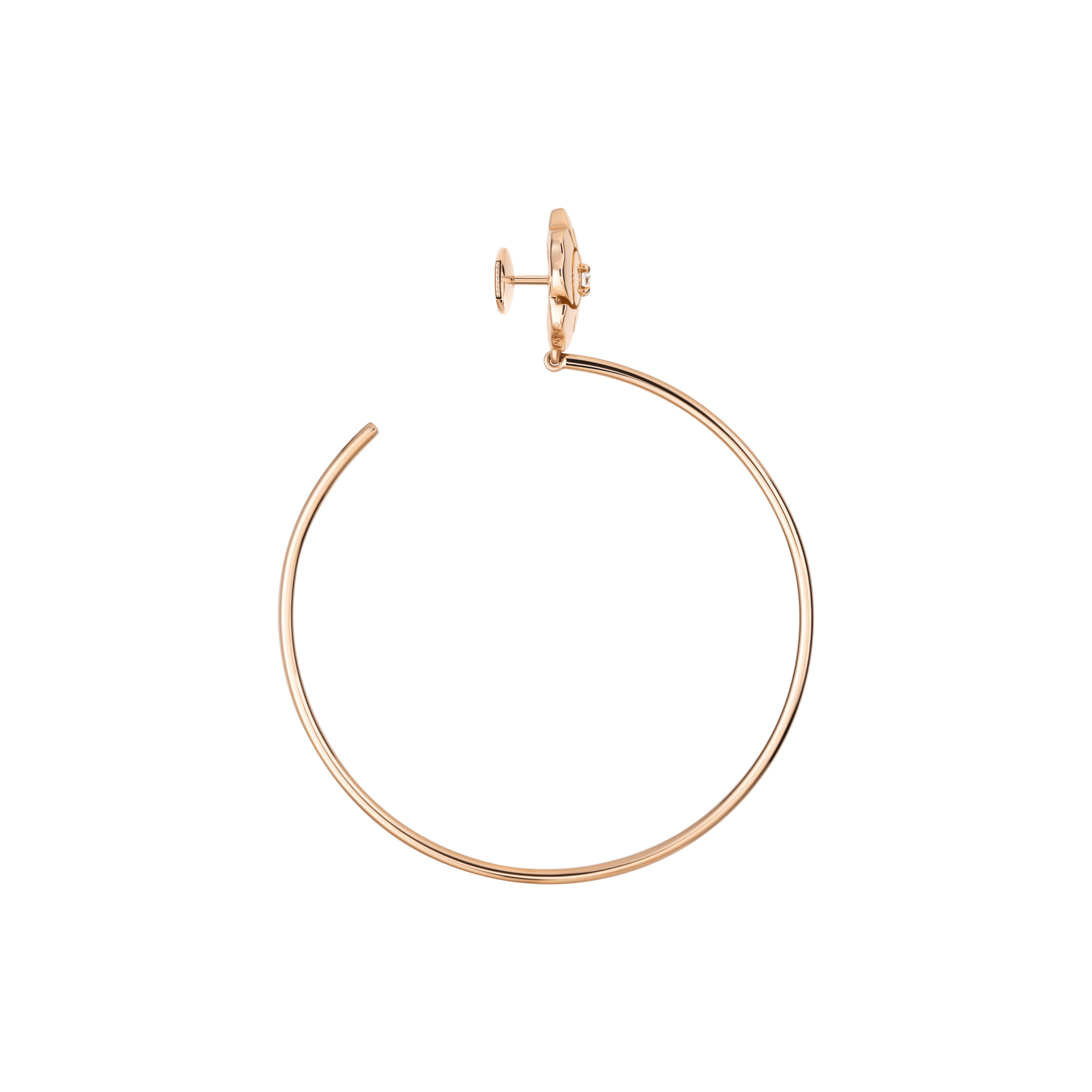 Extrait de Camélia hoop earrings - 2