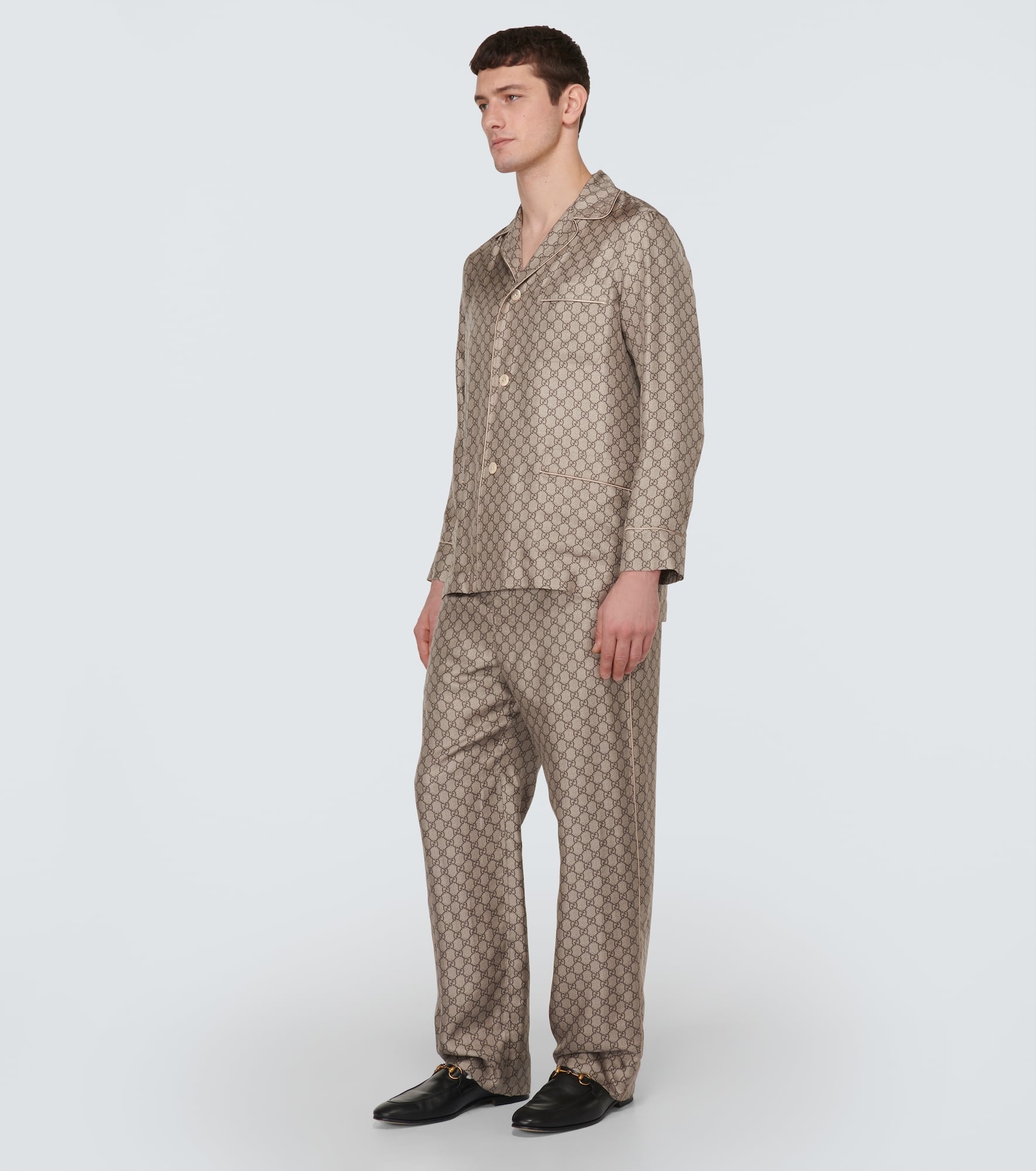 GG silk shirt - 2