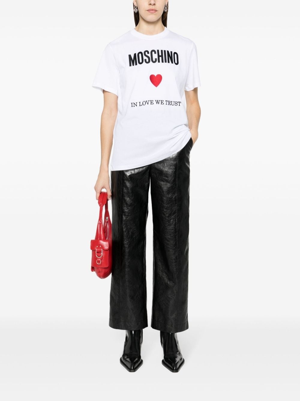 In Love We Trust cotton T-shirt - 2