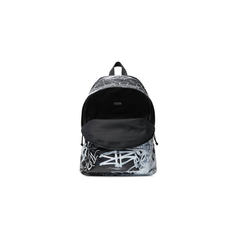 Men's Explorer Backpack Graffiti in Black 5